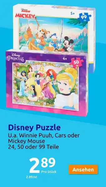 Action Disney Puzzle Angebot