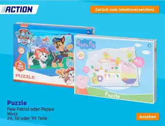 Action PUZZLE Angebot