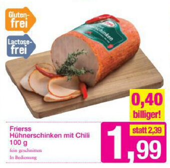 Sutterlüty Frierss Hühnerschinken Mit Chili 100g Angebot