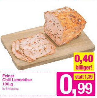 Sutterlüty Feiner Chili Leberkäse 100g Angebot