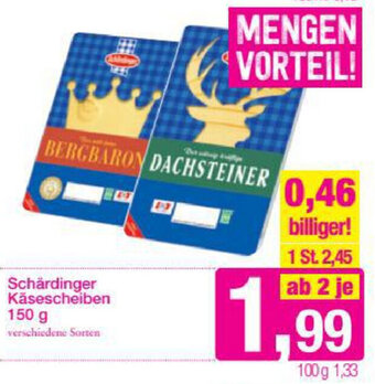 Sutterlüty Schärdinger Käsescheiben 150g Angebot
