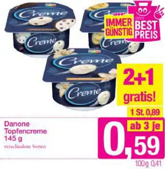Sutterlüty Danone Topfencreme 145g Angebot