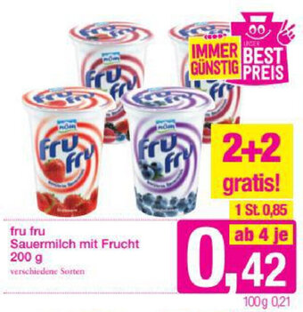 Sutterlüty Fru Fru Sauermilch Mit Frucht 200g Angebot