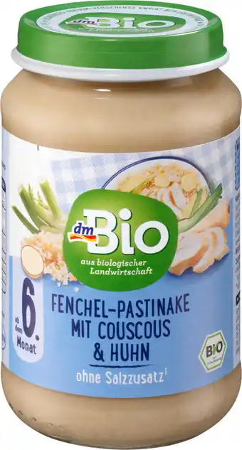 dm Dmbio menü fenchel-pastinake mit couscous & huhn Angebot