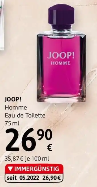 dm JOOP!Eau de Toilette 75 ml Angebot