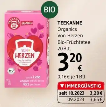 dm TEEKANNE Organics Angebot