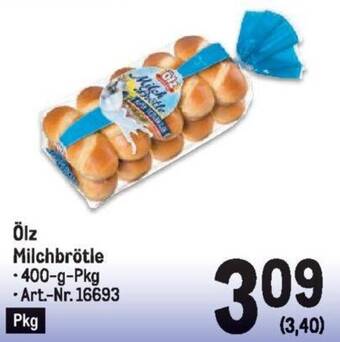 Metro ölz Milchbrötle Angebot