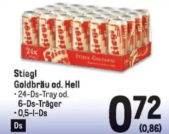 Metro Stiegl Goldbräu od. Hell Angebot