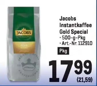 Metro Jacobs Instantkaffee Gold Special Angebot