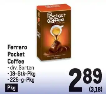 Metro Ferrero Pocket Coffee Angebot