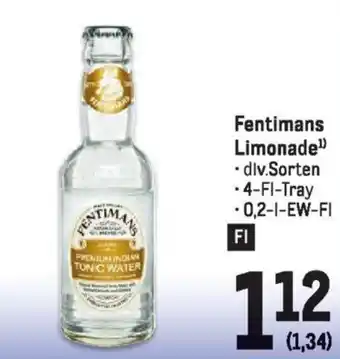 Metro Fentimans Limonade Angebot