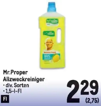 Metro Mr.Proper Allzweckreiniger Angebot