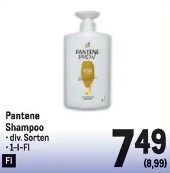 Metro Pantene Shampoo Angebot