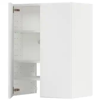 IKEA Metod wandschrank f dunstabzug/boden/tür, weiß/kungsbacka matt weiß, 60x80 cm Angebot