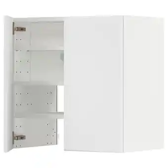IKEA Metod wandschrank f dunstabzug/boden/tür, weiß/kungsbacka matt weiß, 60x60 cm Angebot