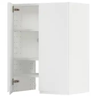 IKEA Metod wandschrank f dunstabzug/boden/tür, weiß/voxtorp matt weiß, 60x80 cm Angebot