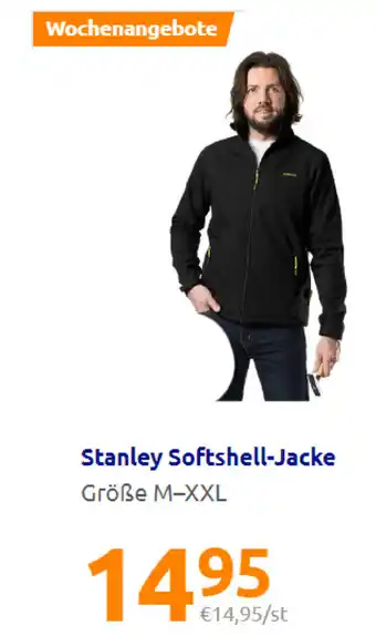 Action Stanley Softshell Jacke Angebot