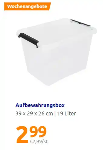 Action Aufbewahrungsbox 39x29x26 cm Angebot