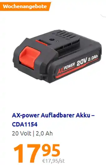 Action AX-power Aufladbarer Akku CDA1154 Angebot