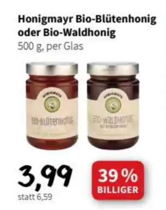 Der Grissemann Honigmayr Bio Blütenhonig oder Bio Waldhonig 500g Angebot
