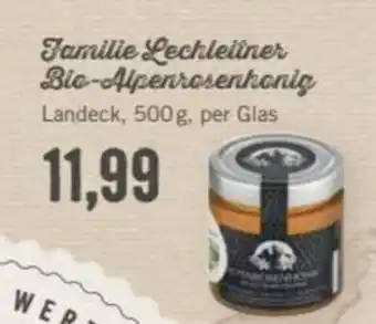 Der Grissemann Familie Lechleitner Bio Alpenrosenhonig 500g Angebot