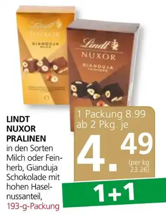 SPAR Gourmet Pralinen nuxor Angebot