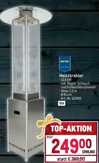 Metro Heizstrahler Angebot