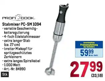 Metro PROFI COOK. Stabmixer PC-SM 1094 Angebot