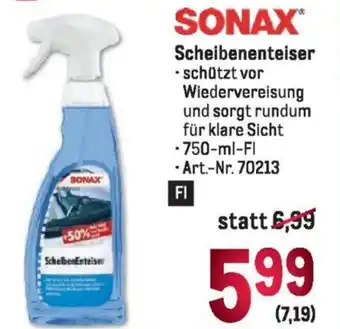 Metro SONAX Scheibenenteiser Angebot