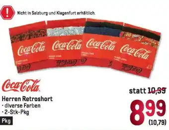 Metro Coca-Cola Herren Retroshort Angebot