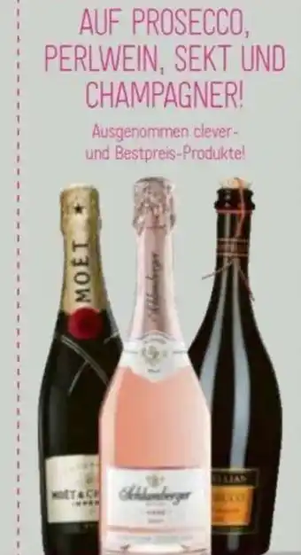 Sutterlüty AUF PROSECCO, PERLWEIN, SEKT UND CHAMPAGNER Angebot