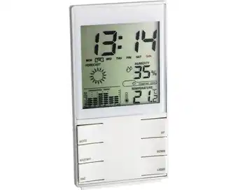 Hornbach Wetterstation digital tfa kunststoff weiß innen/außen Angebot