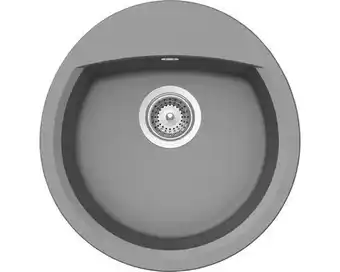 Hornbach Spüle centa capella 45 490x470 mm grau Angebot