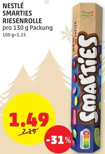PENNY NESTLÉ SMARTIES RIESENROLLE Angebot