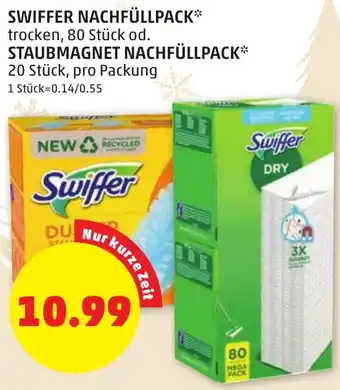 PENNY SWIFFER NACHFÜLLPACK od. STAUBMAGNET NACHFÜLLPACK Angebot