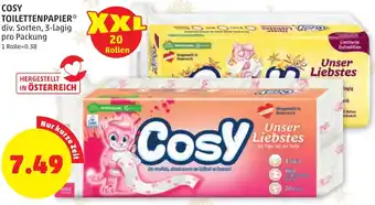 PENNY COSY TOILETTENPAPIER Angebot