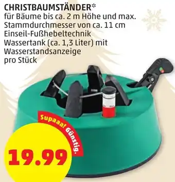 PENNY CHRISTBAUMSTÄNDER Angebot