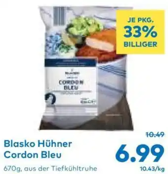 T&G Blasko Hühner Cordon Bleu Angebot