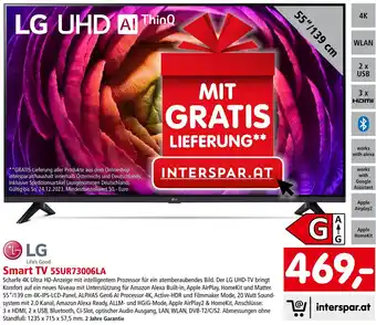 Interspar Smart TV 55UR73006LA Angebot