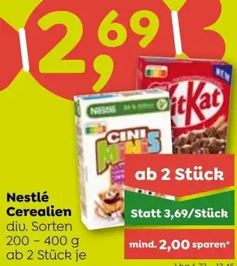 ADEG Nestlé Cerealien Angebot