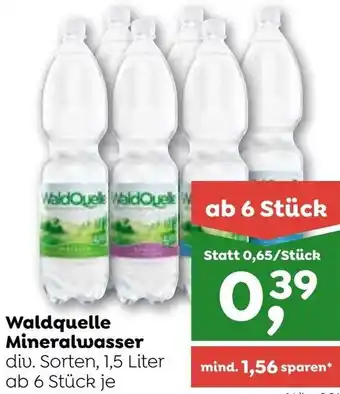 ADEG Waldquelle Mineralwasser Angebot