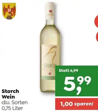 ADEG Storch Wein Angebot