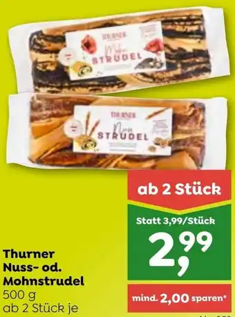 ADEG Thurner Nuss- od. Mohnstrudel Angebot