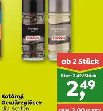 ADEG Kotányi Gewürzgläser Angebot