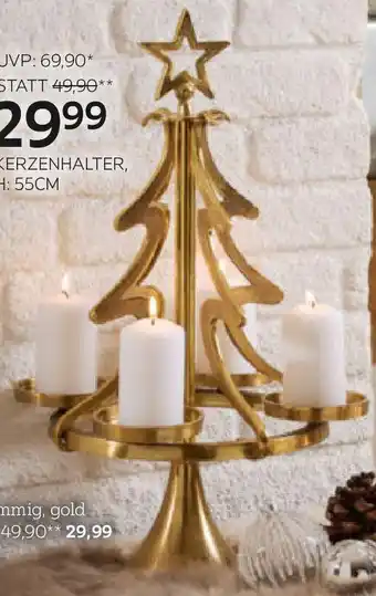 XXXLutz Kerzenhalter Weihnachtsbaum 55CM Angebot