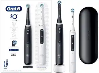 Media Markt Oral-b io series 5 n duo elektrische zahnbürste black + white Angebot