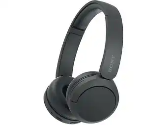 Media Markt Sony wh-ch520 kabellose bluetooth kopfhörer - bis zu 50 stunden akkulaufzeit mit schnellladefunktion, on-ear-stil - schwarz Angebot