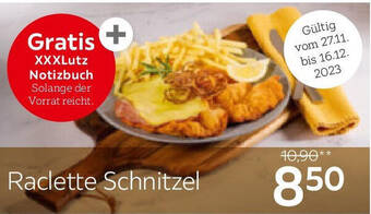 XXXLutz Raclette Schnitzel Angebot