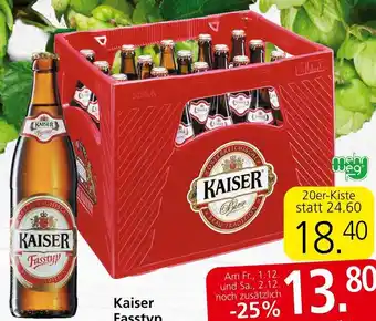 Spar Kaiser Fasstyp 0,5 Liter Angebot