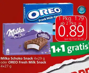 Spar Milka Schoko Snack Angebot